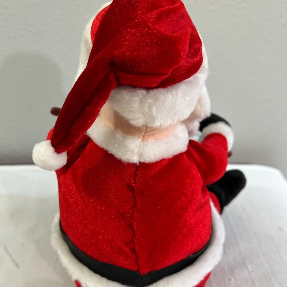 Gemmy Kris Kringles Santa Drummer Plush‎
